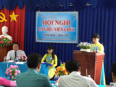 Hội Nghị CBVC Năm Học 2016-2017