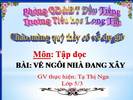 Tuần 15. Về ngôi nhà đang xây