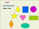 Unit 2 color and shapes